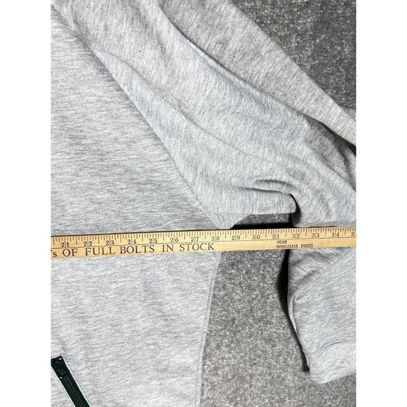 Zubaz NFL Team Apparel Green Bay Packers Full Zip Hoodie Mens Size XXL Gray - Picture 9 of 10